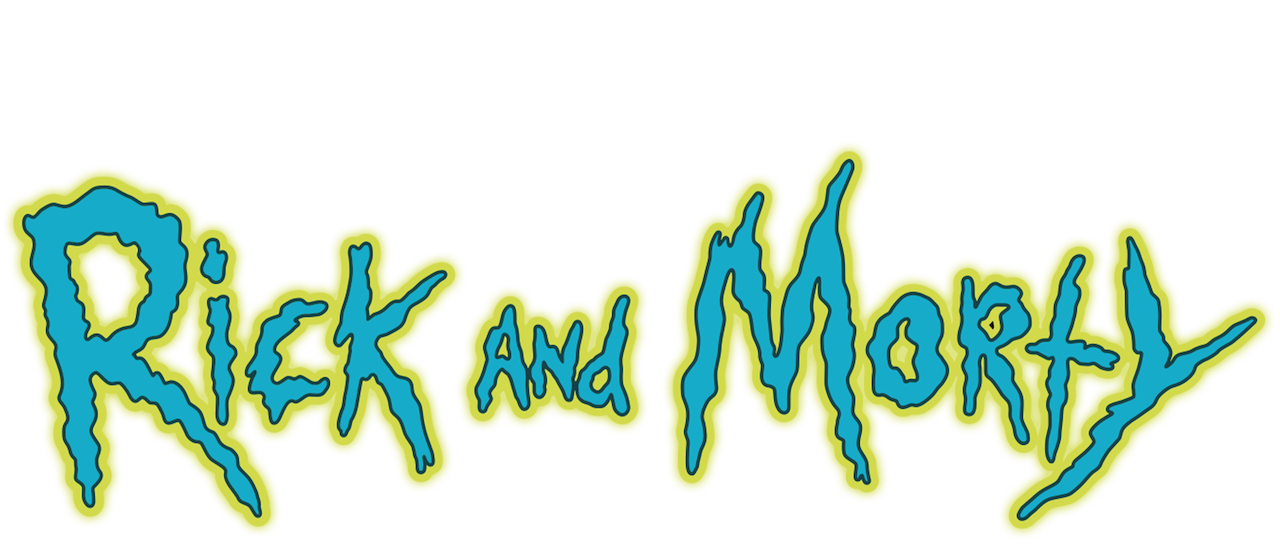 logo da serie rick and morty